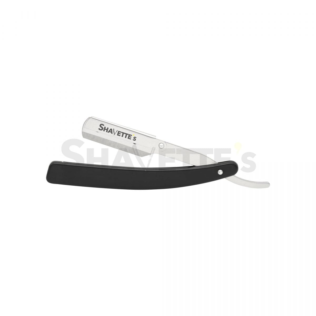 Simplistic Black Shavette Razor