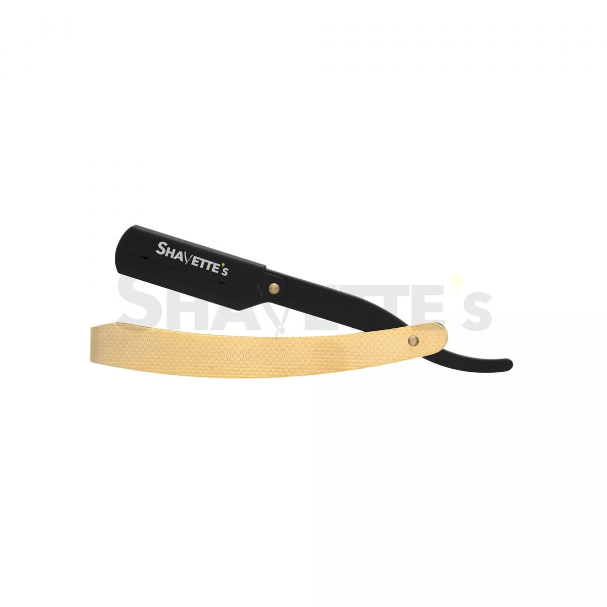 Texturized Gold handle Shavette