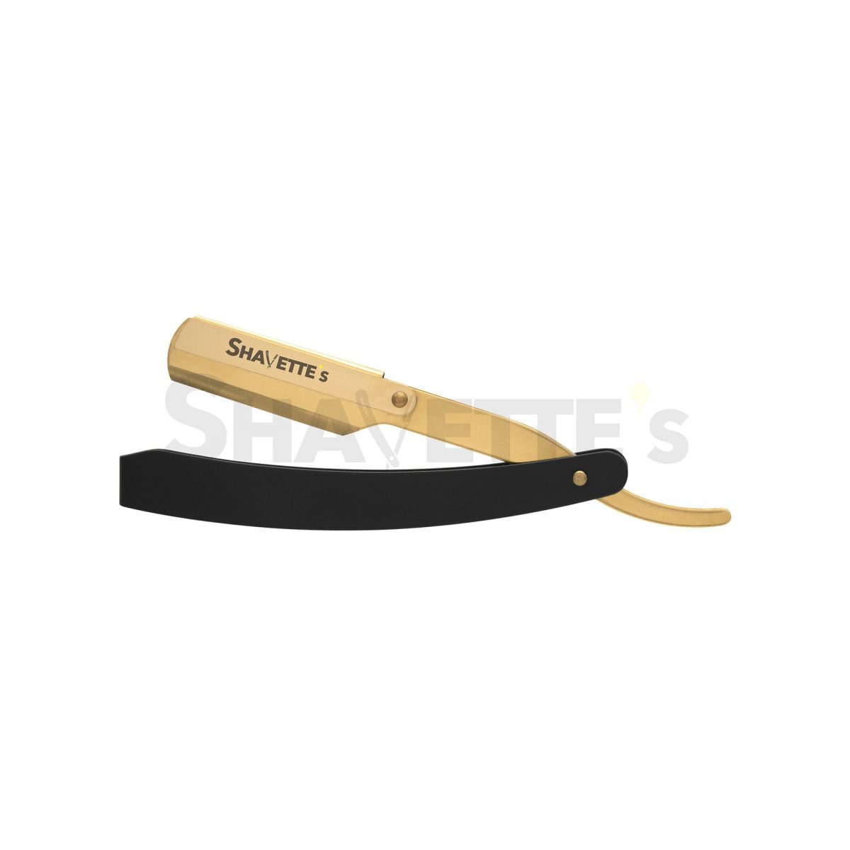 Black & Gold Shavette / Straight Razor