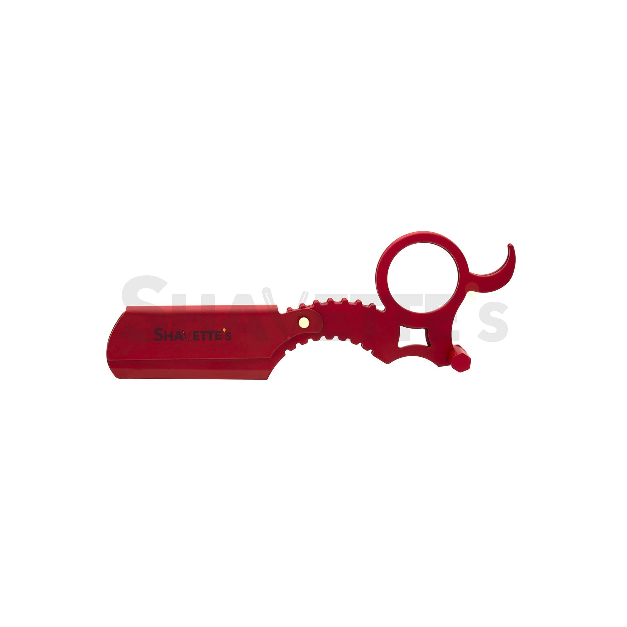 Matte Red Barber Finger Shavette Razor - Shavettes