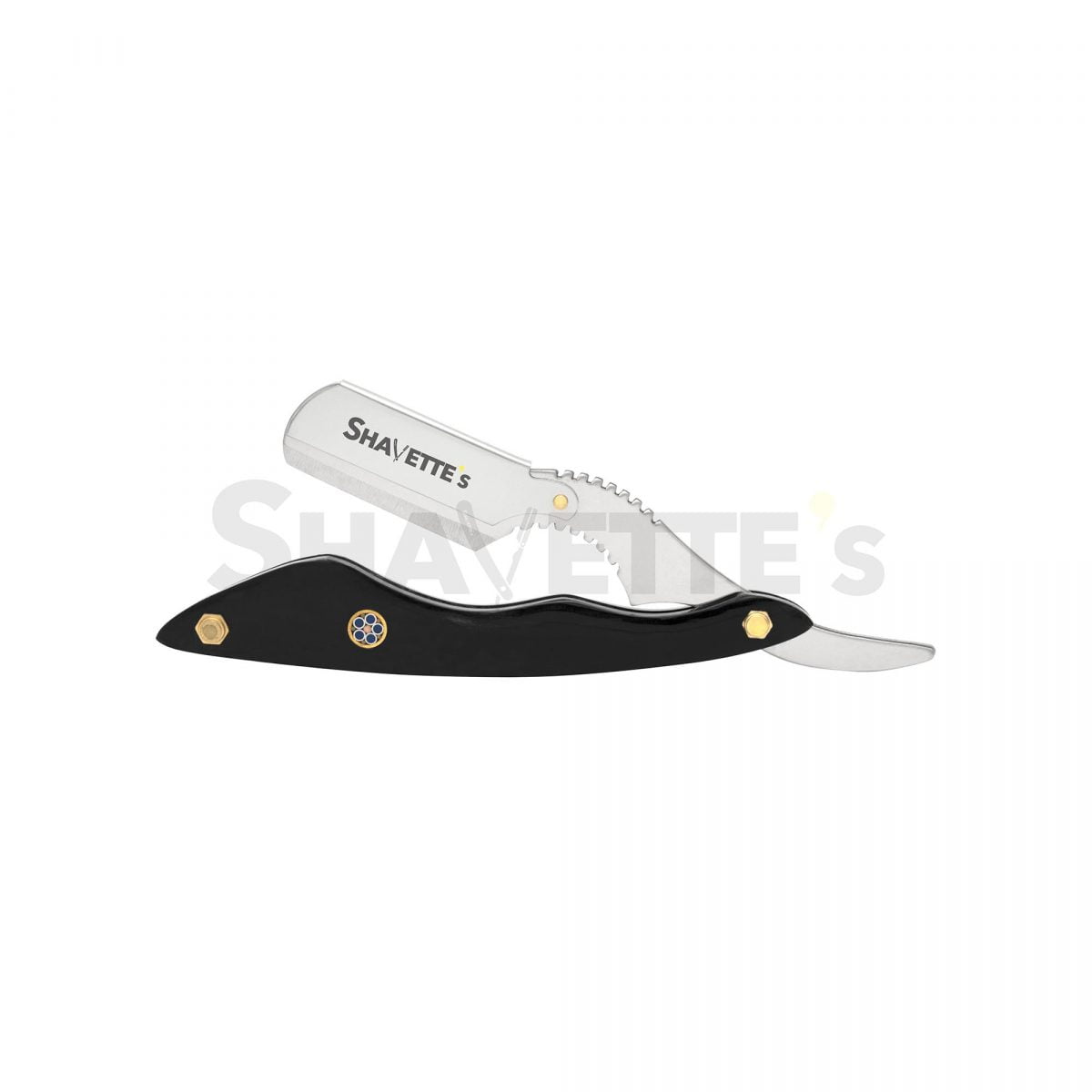 Black bone handle Shavette - Polish